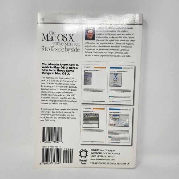 The Mac OS X Conversion Kit: 9 To 10 Side By Side By Scott Kelby - Picture 2 of 10